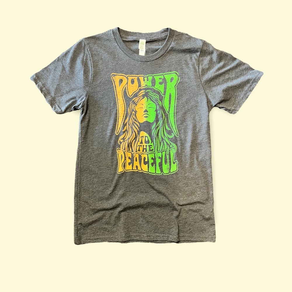 Power to the peaceful t shirt